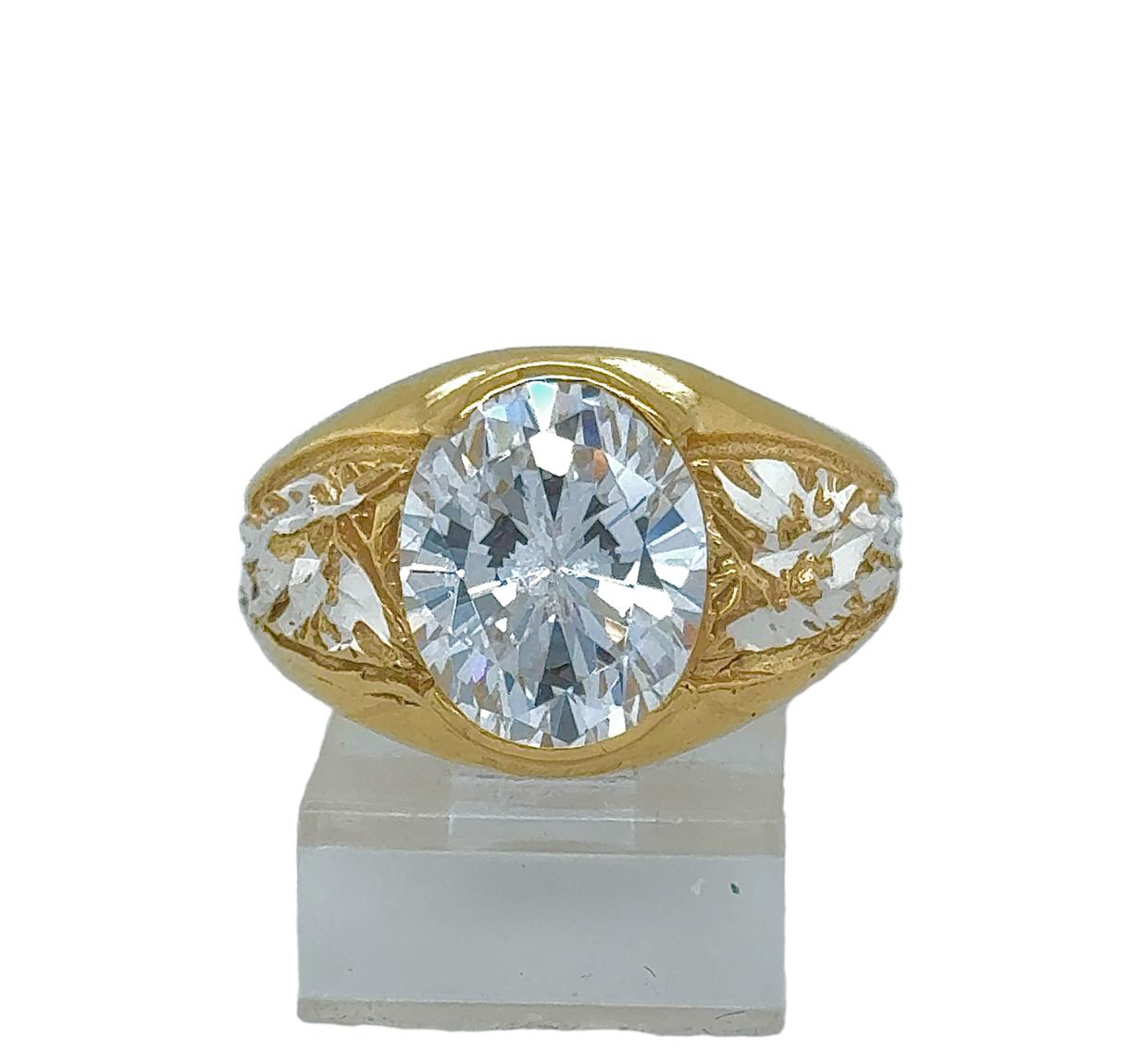 Gold Gent Ring