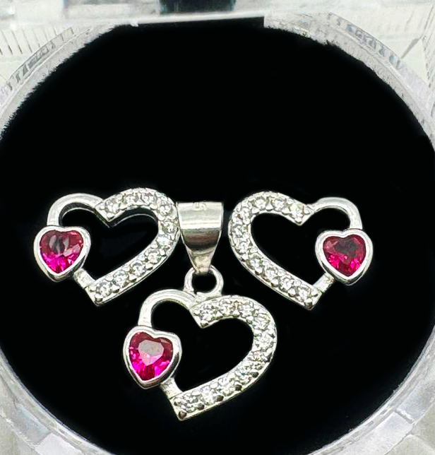Silver Chain Set