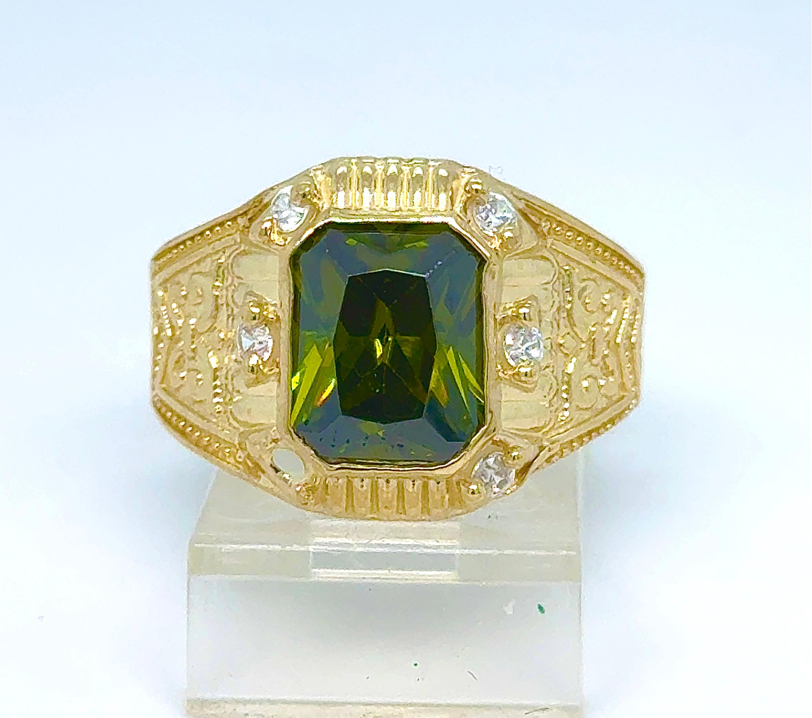 Gold Gent Ring