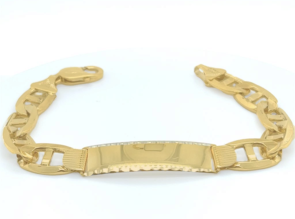 Gold Gent ID Band