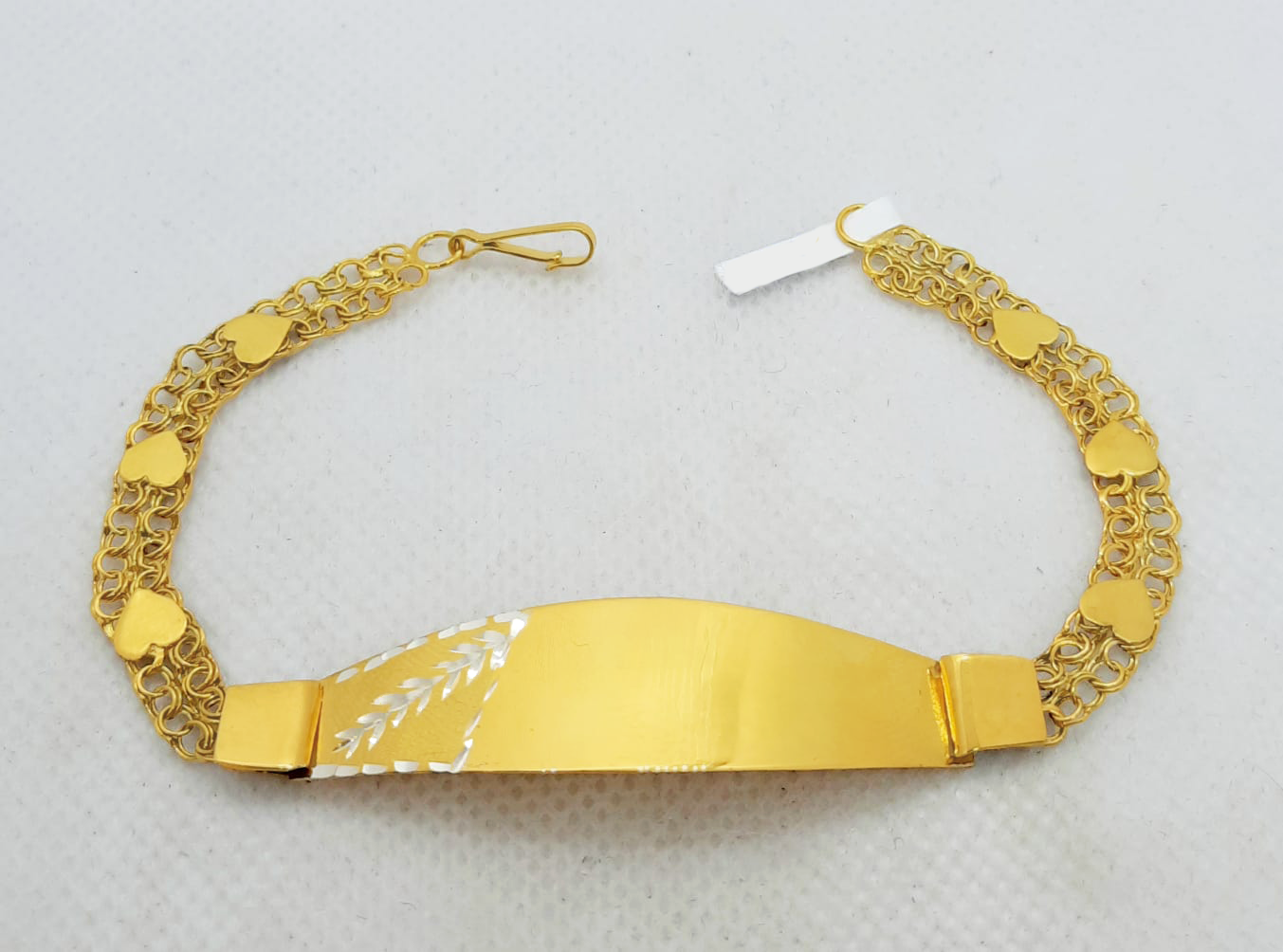 Gold Ladie ID Band