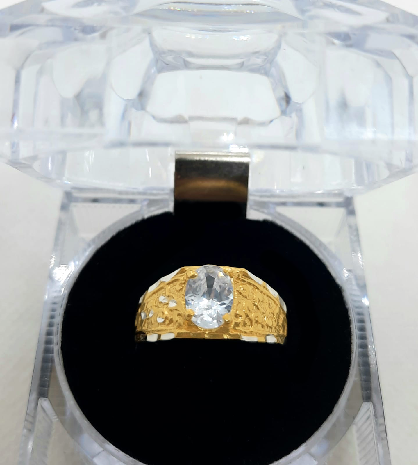 Gold Gent Ring