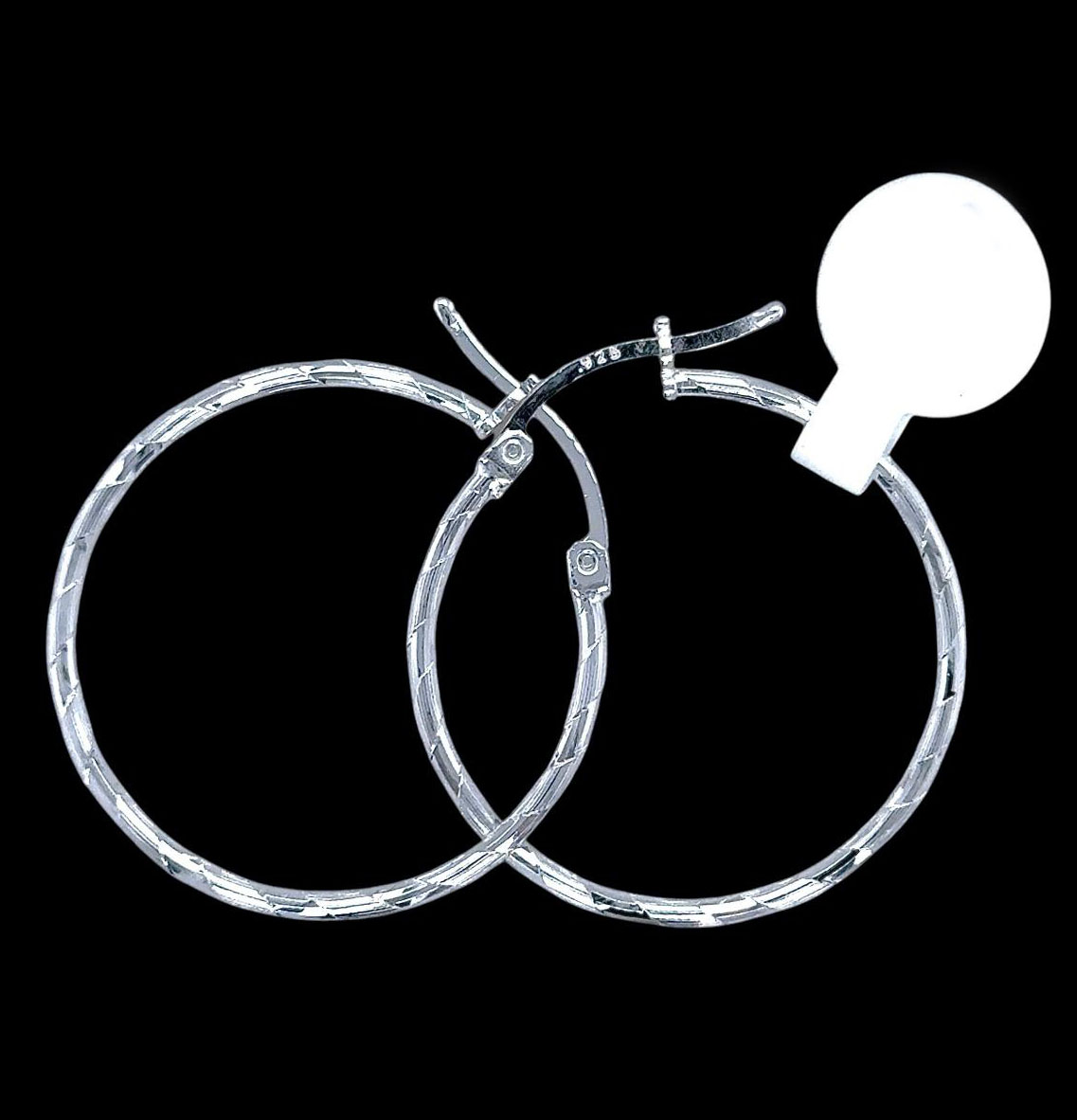 Silver Hoop