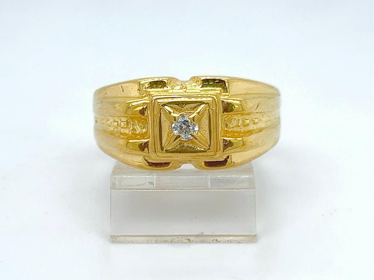 Gold Gent Wedding Ring