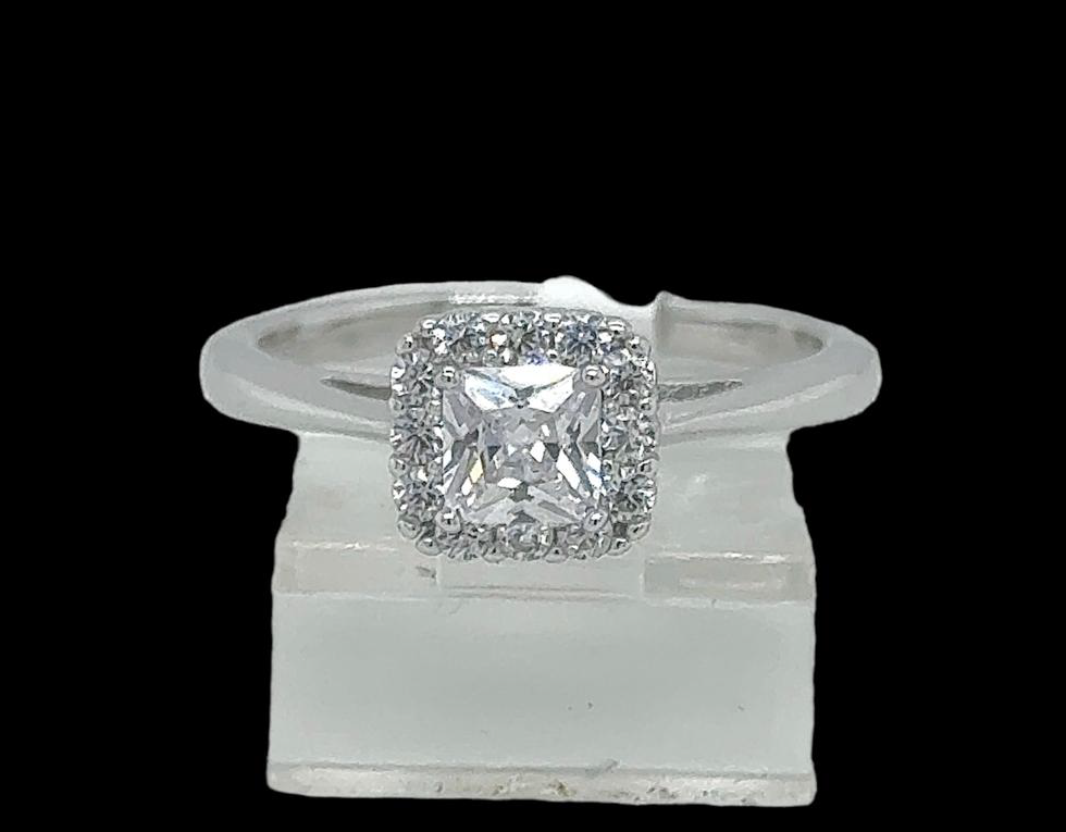 Silver Female Wedding Ring