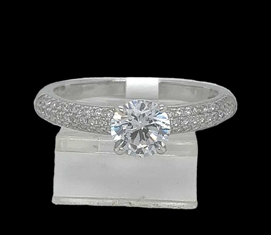 Silver Female Wedding Ring