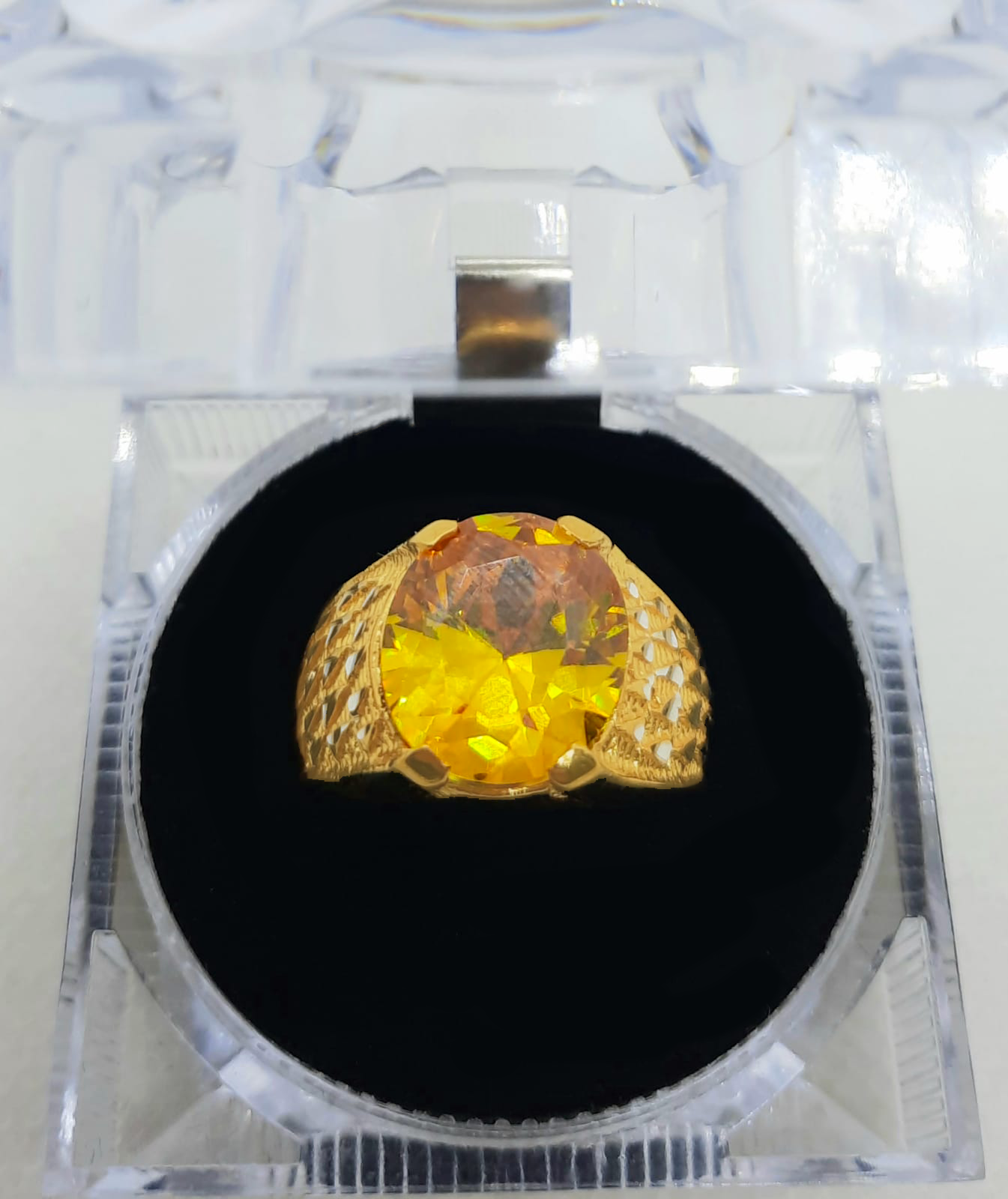 Gold Gent Ring