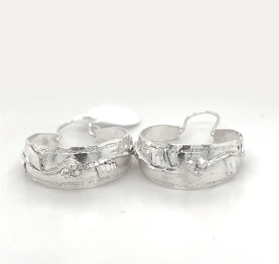 Silver Hoop