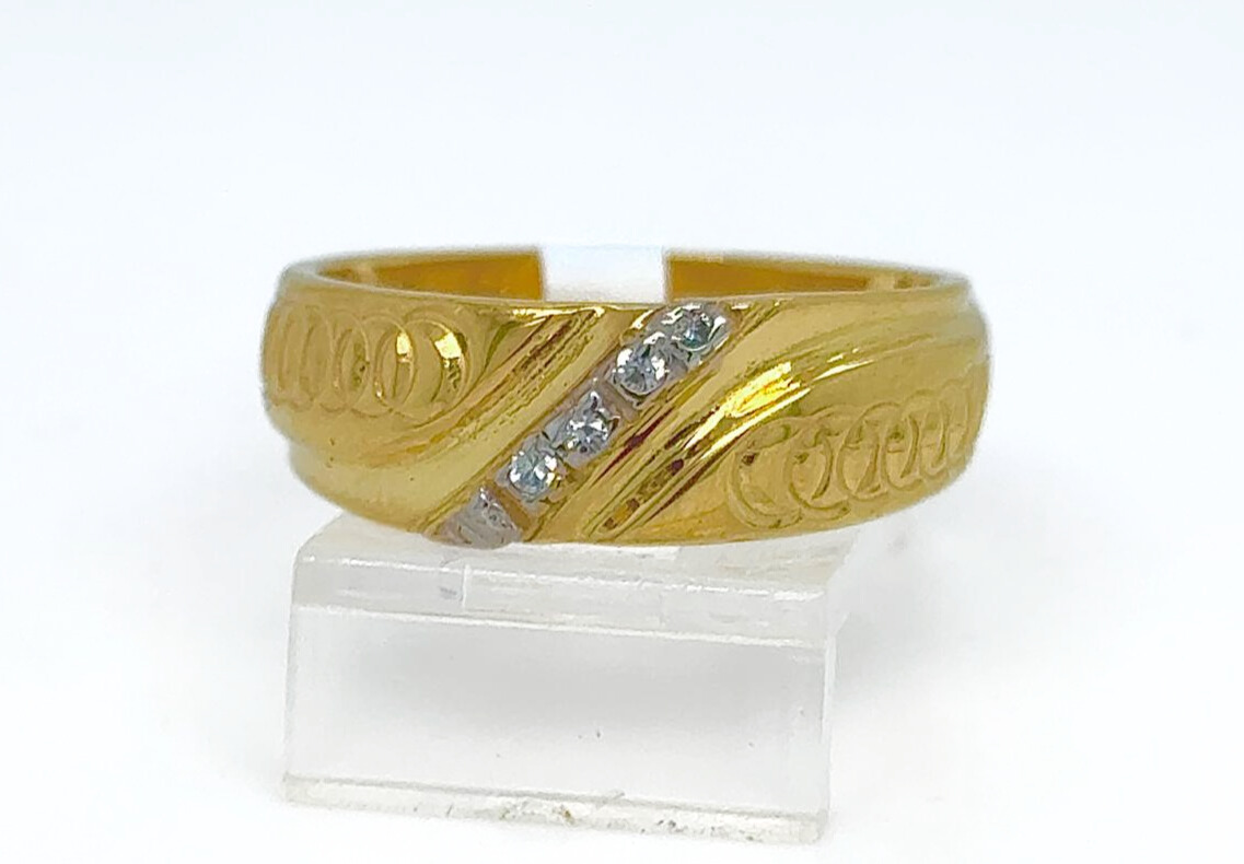 Gold Gent Wedding Ring