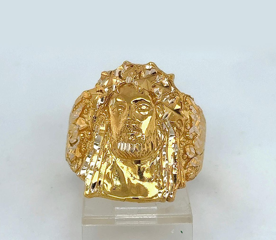 Gold Gent Ring