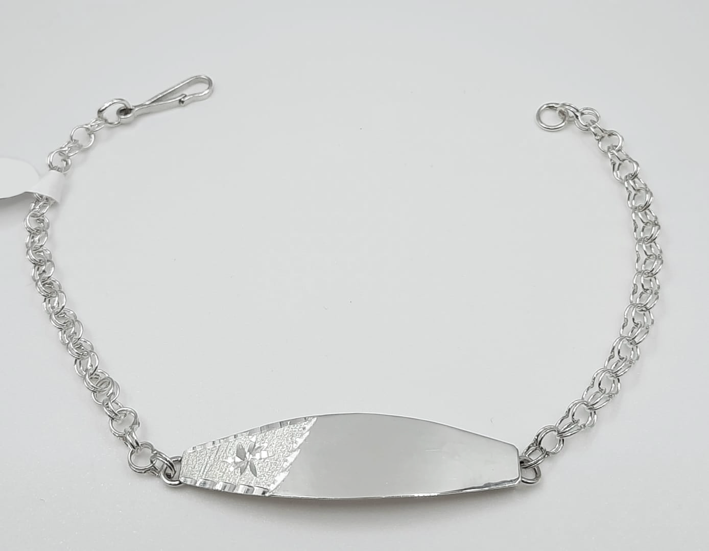 Silver Ladie ID Band