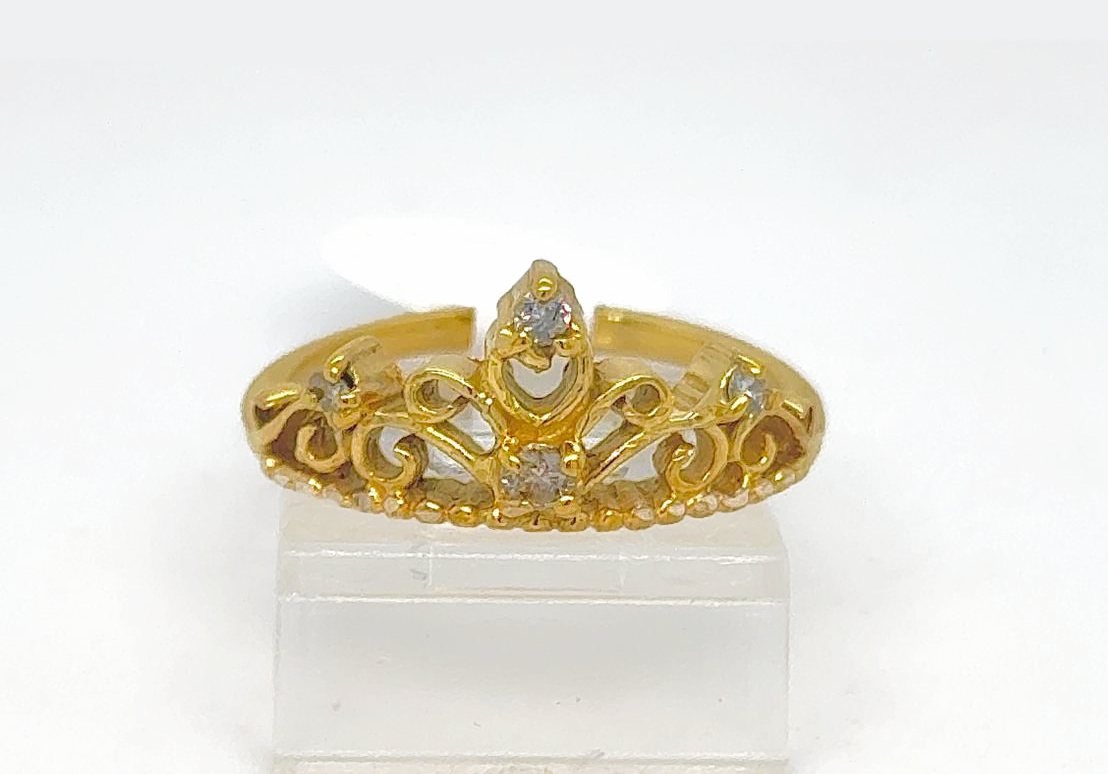 Gold Diamond Engagement Ring