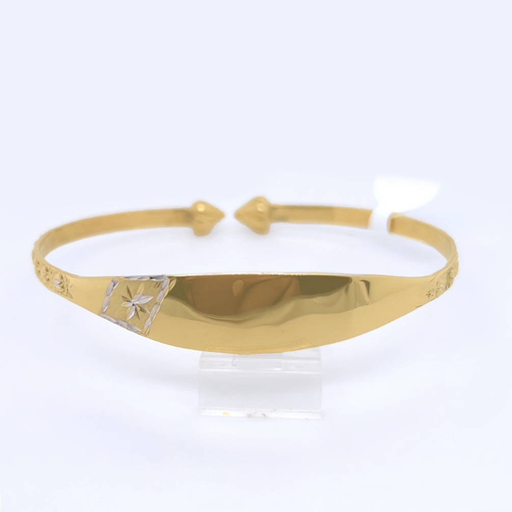 Gold Ladie ID Band