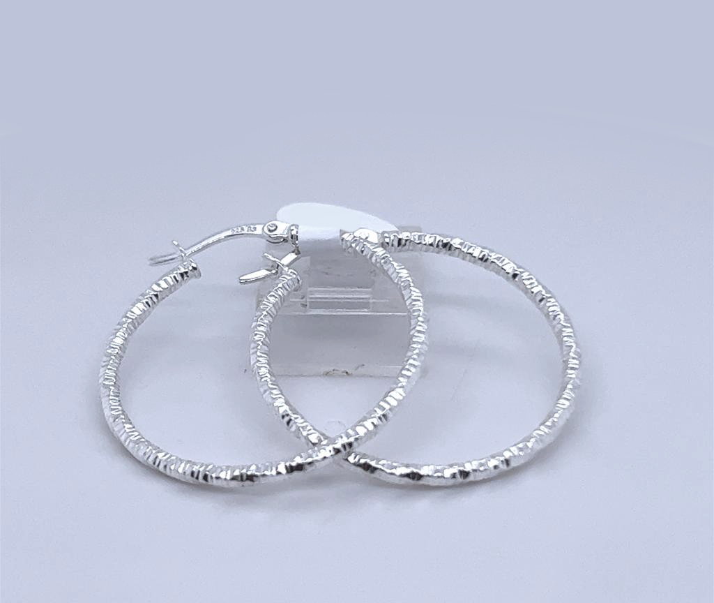 Silver Hoop