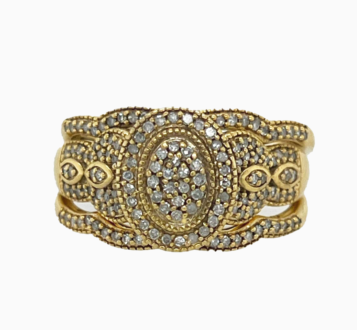 3PC Gold Wedding Ring