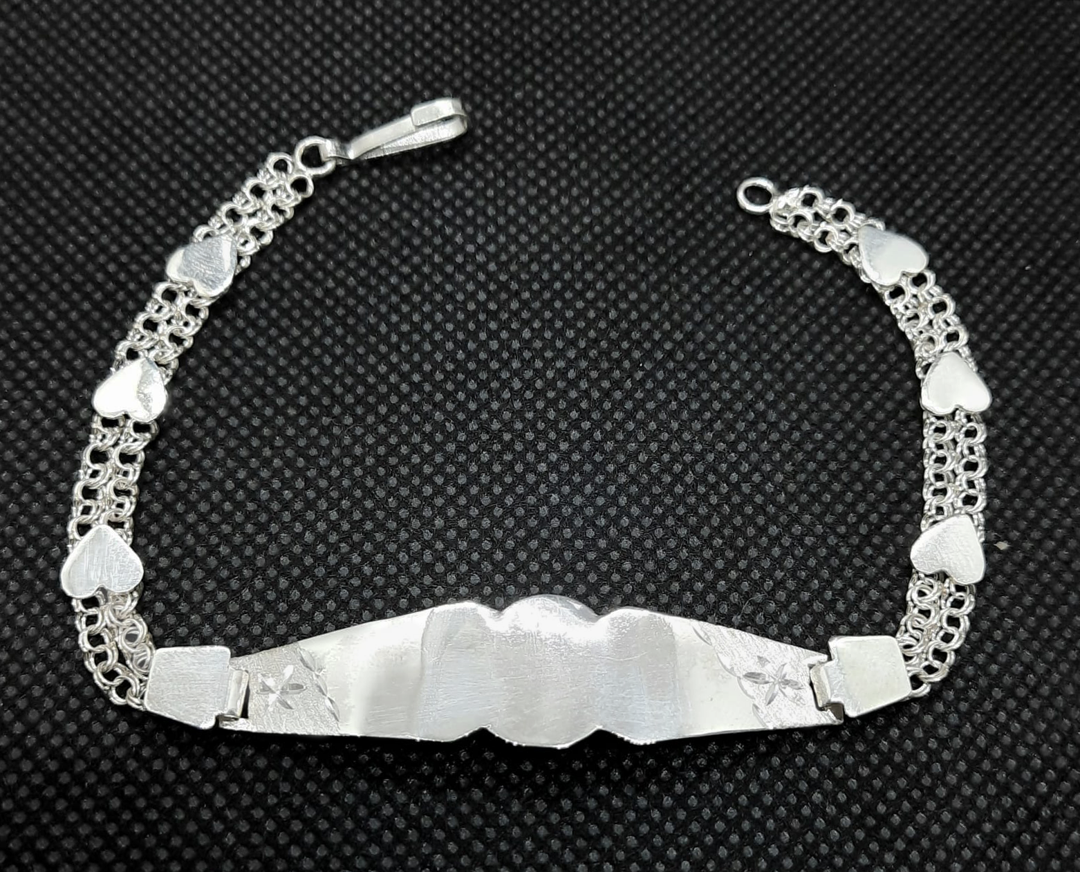 Silver Ladie ID Band