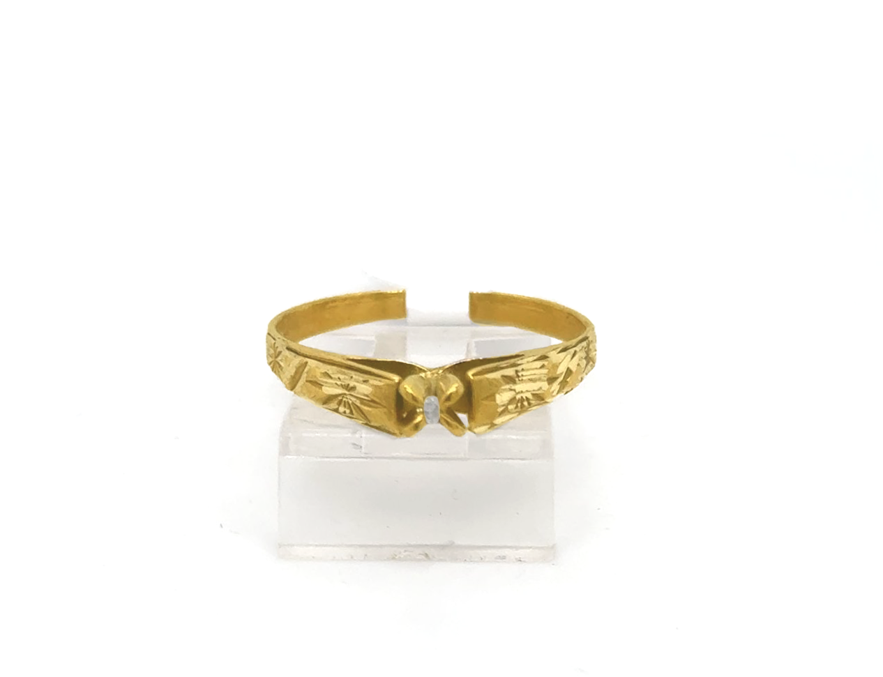 Gold Diamond Engagement Ring