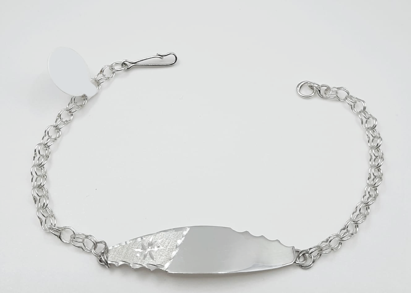 Silver Ladie ID Band