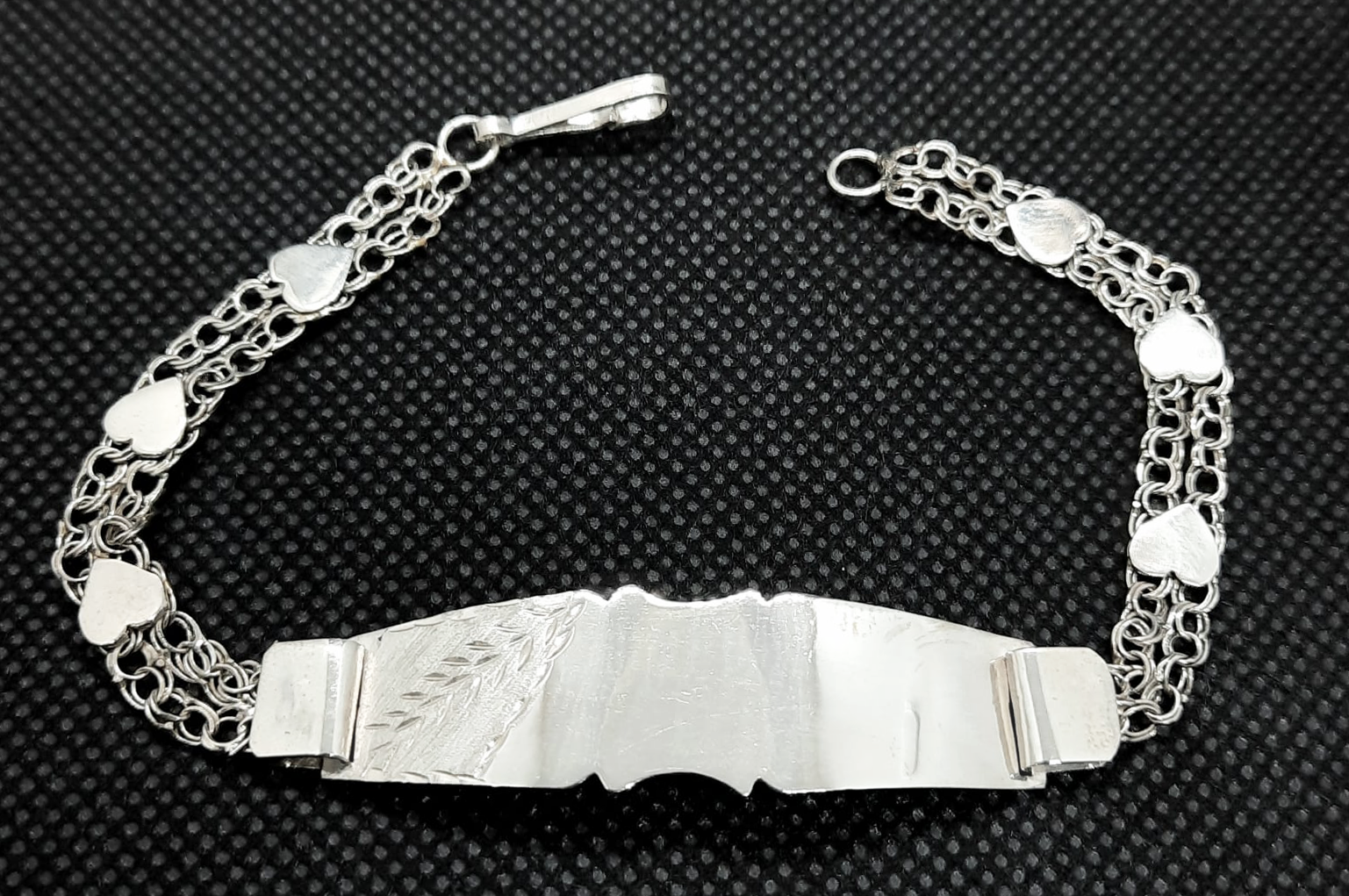 Silver Ladie ID Band