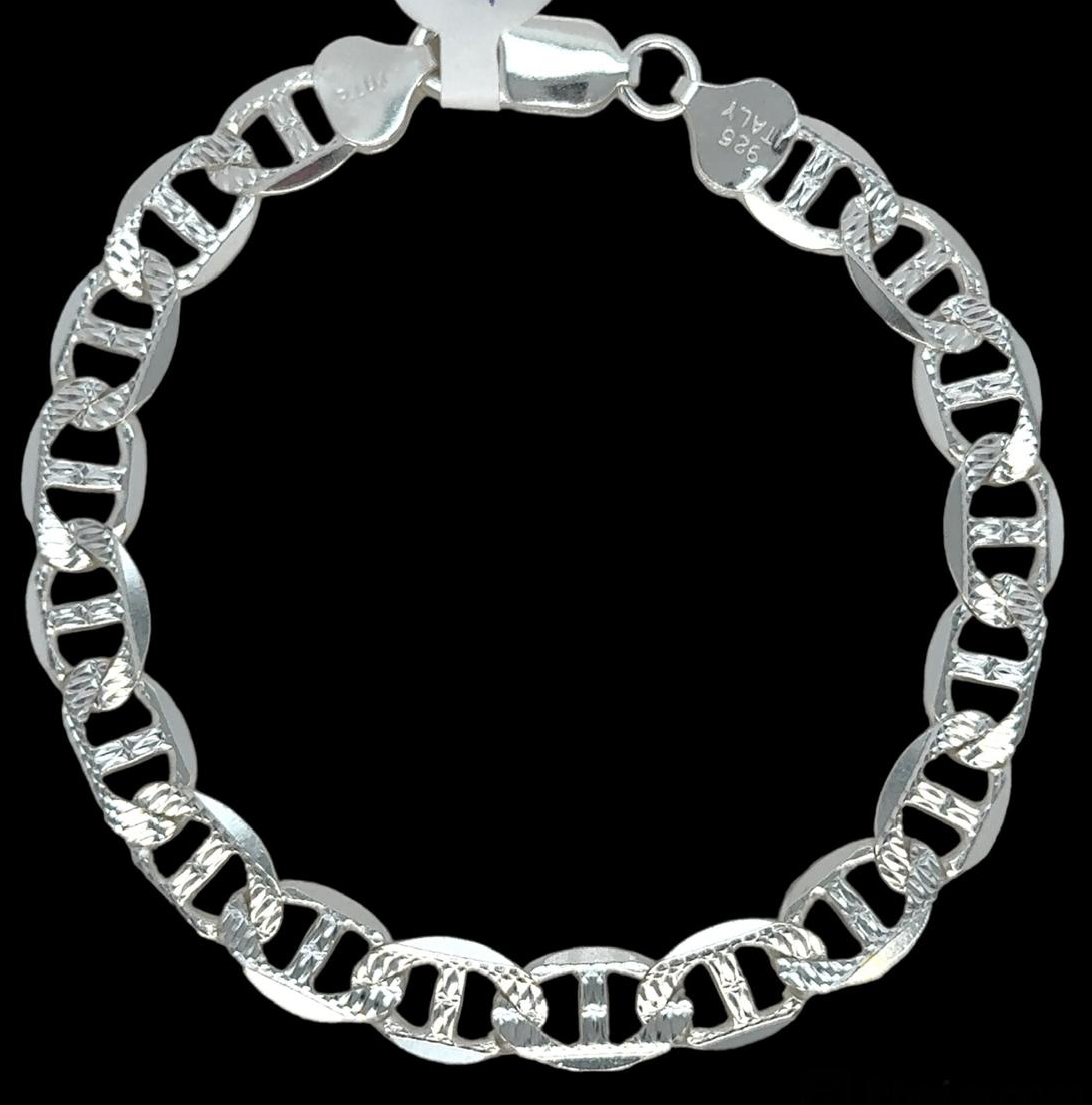 Silver Gent Hand Band