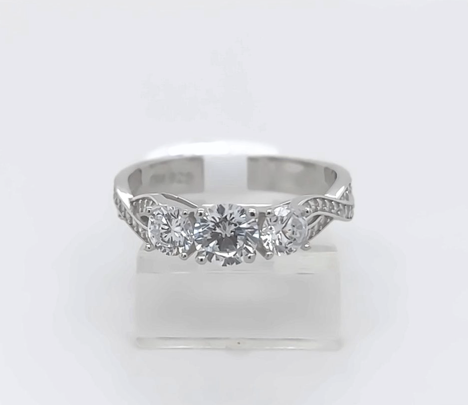 Silver Female Wedding Set