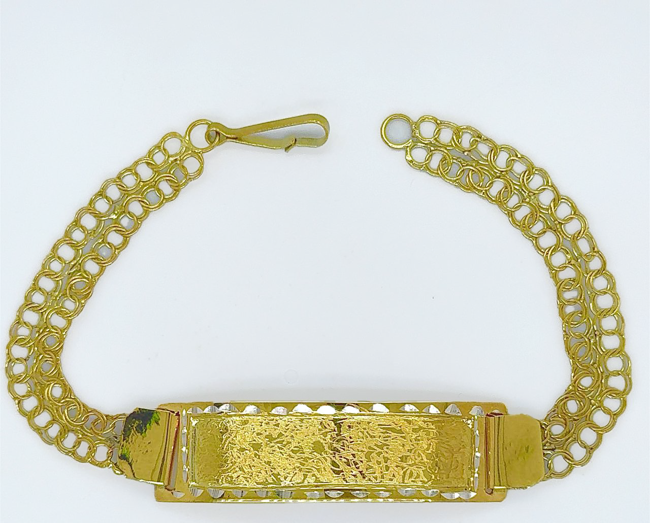 Gold Gent ID Band