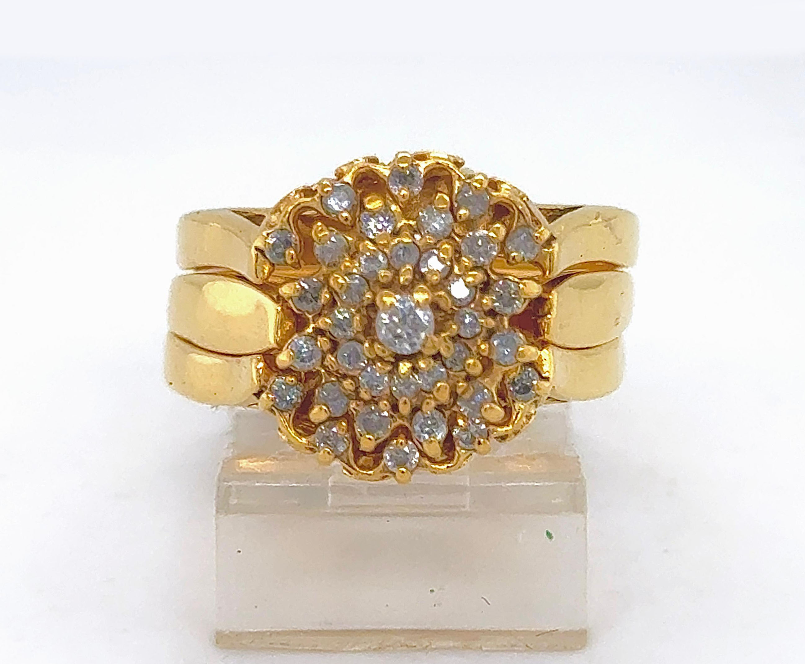 3PC Gold Wedding Ring