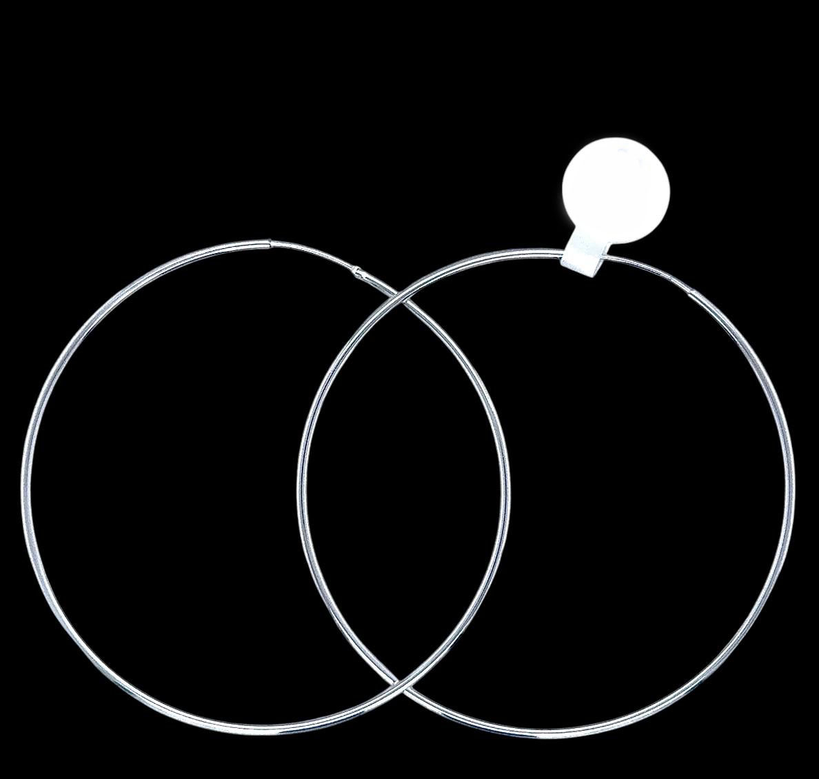 Silver Hoop
