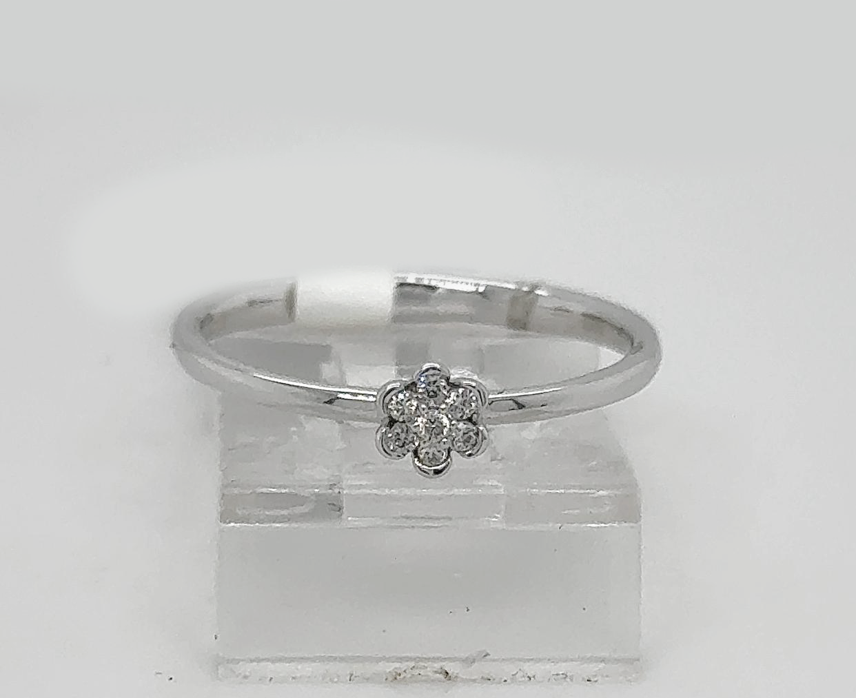 Gold Diamond Engagement Ring