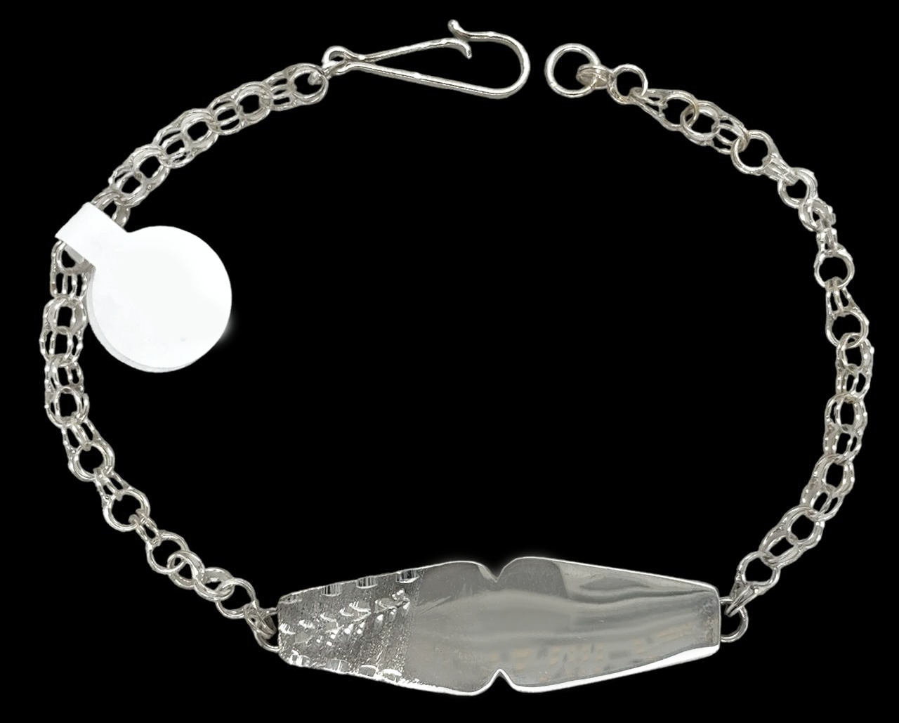 Silver Ladie ID Band