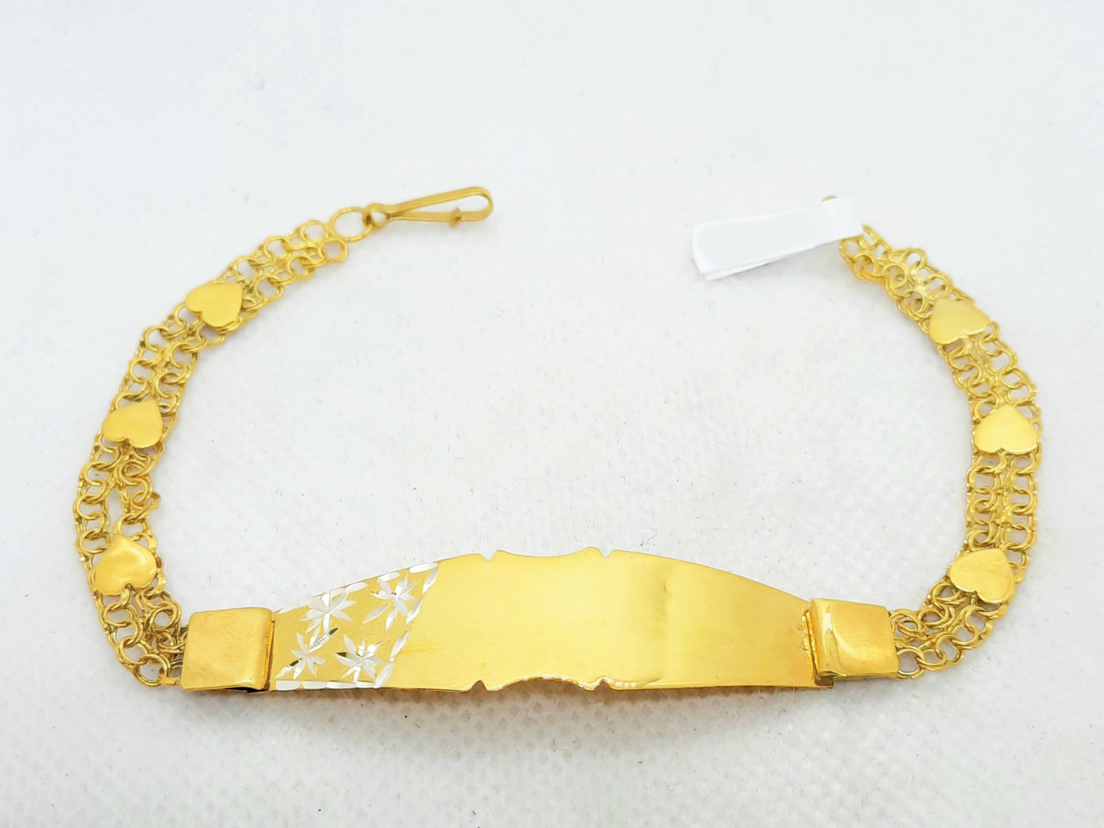 Gold Ladie ID Band