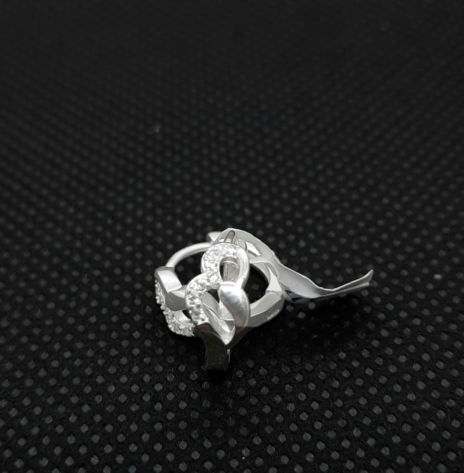 Silver Hoop