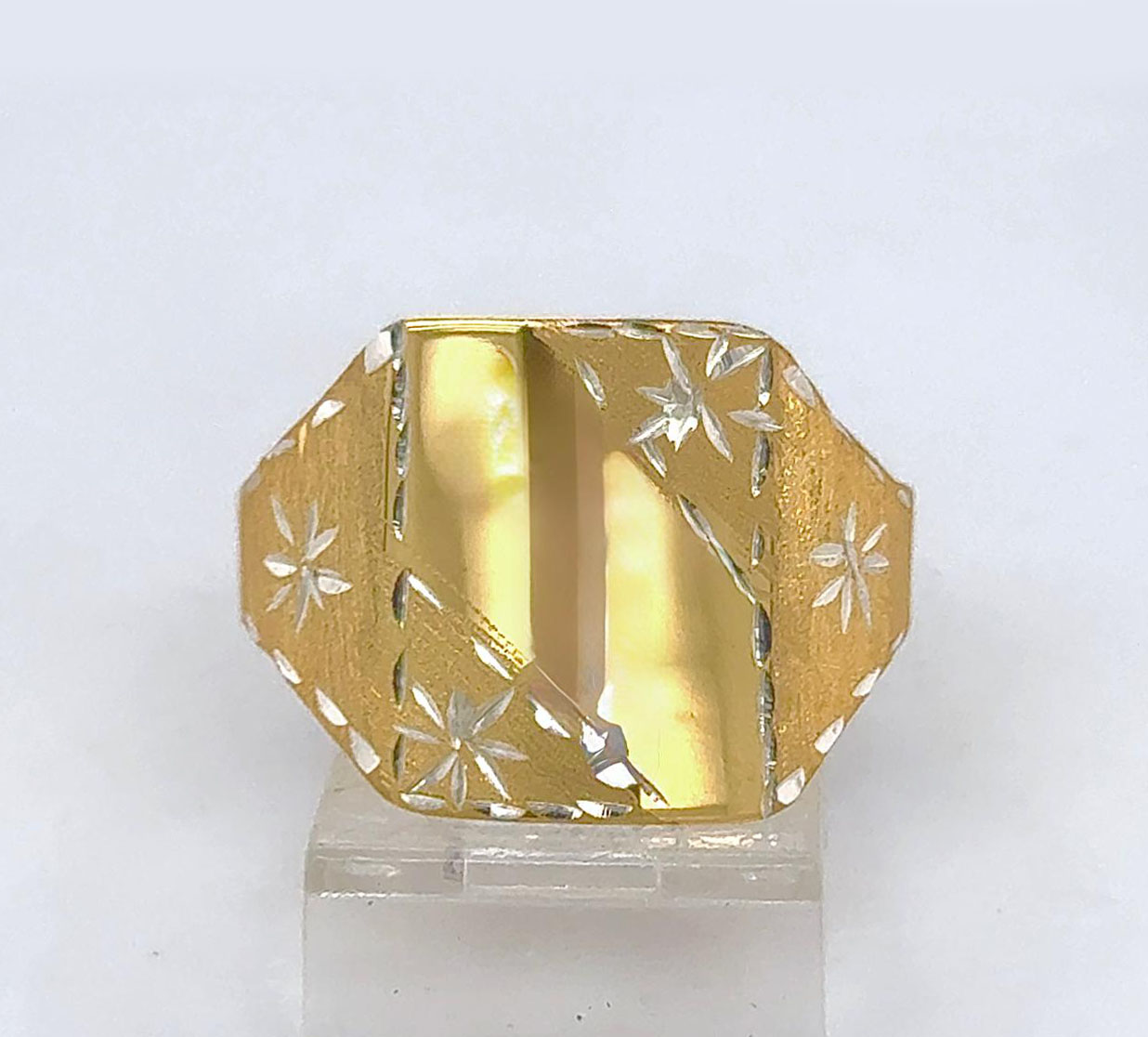Gold Gent Ring