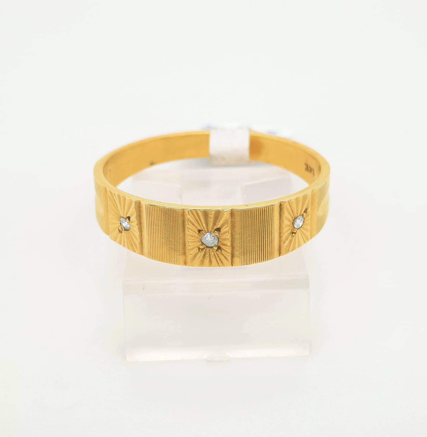 Gold Diamond Engagement Ring