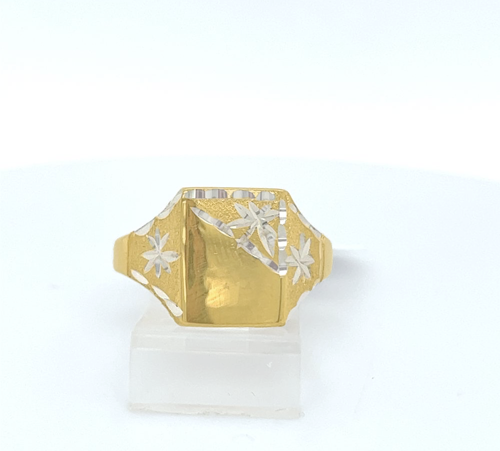 Gold Gent Ring