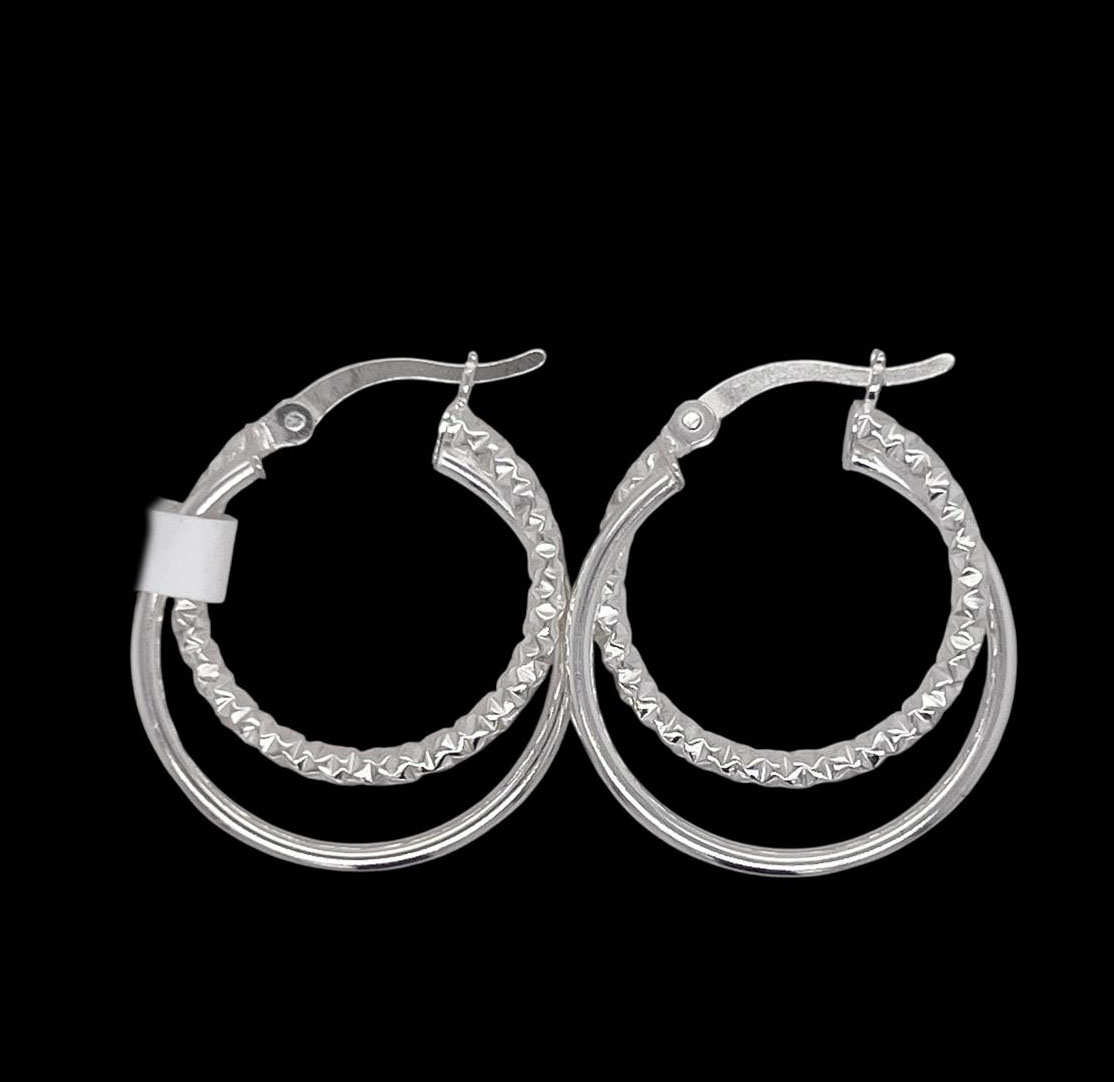 Silver Hoop