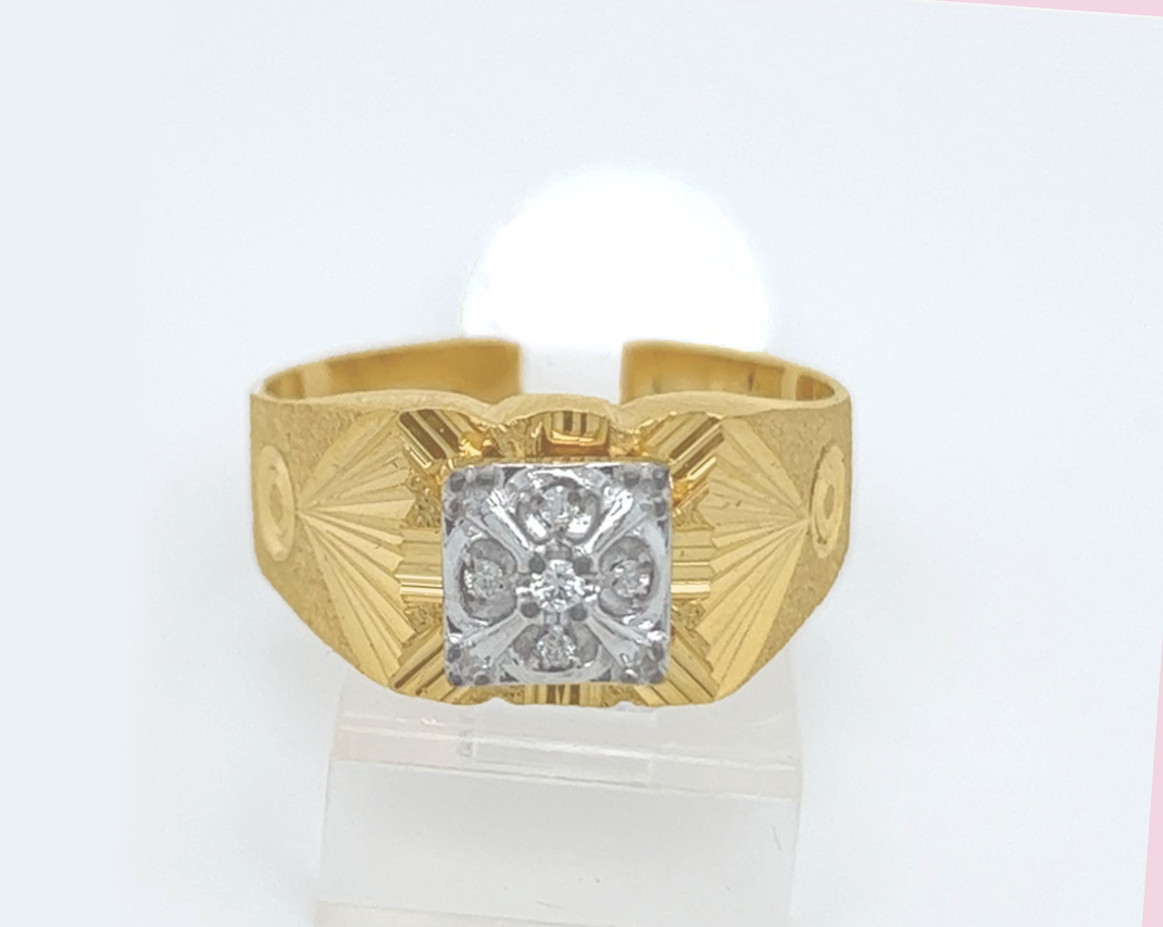 Gold Gent Wedding Ring