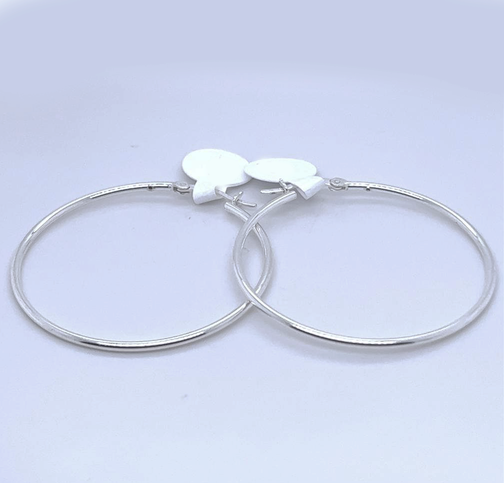 Silver Hoop