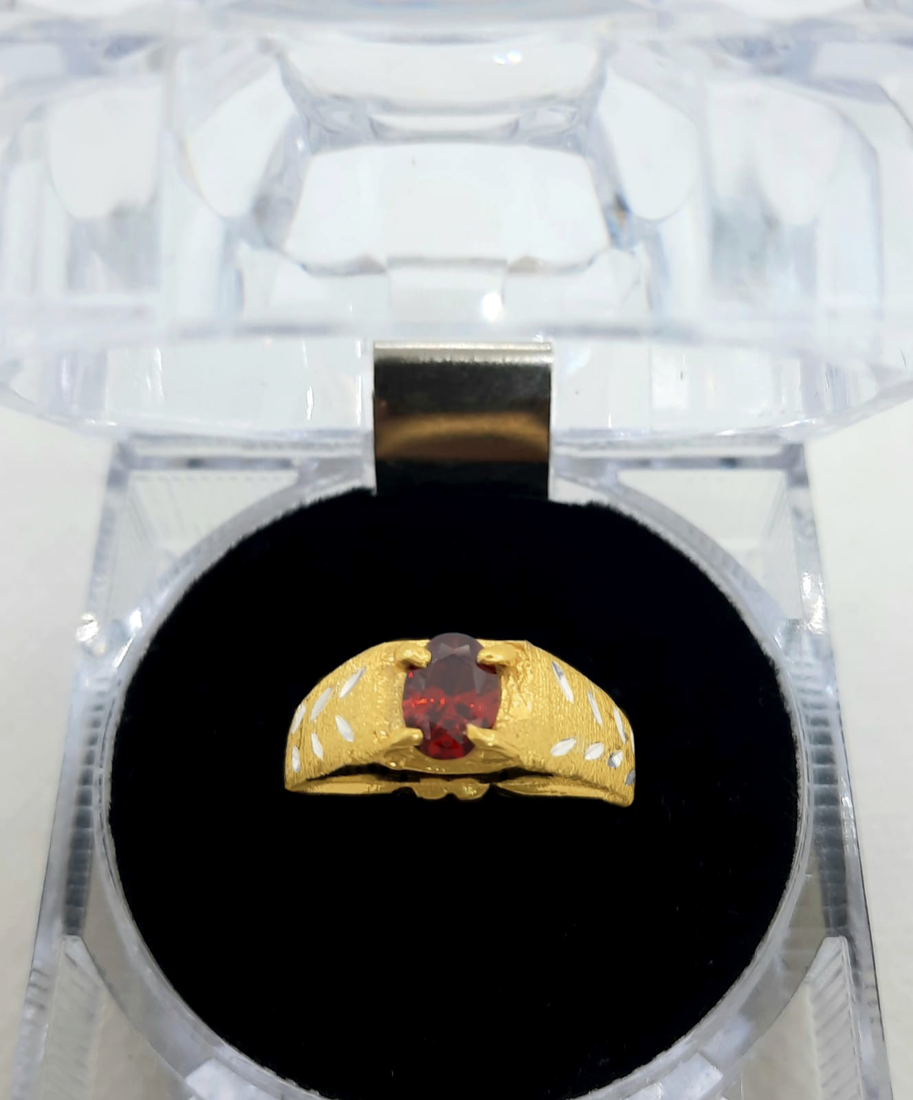 Gold Gent Ring