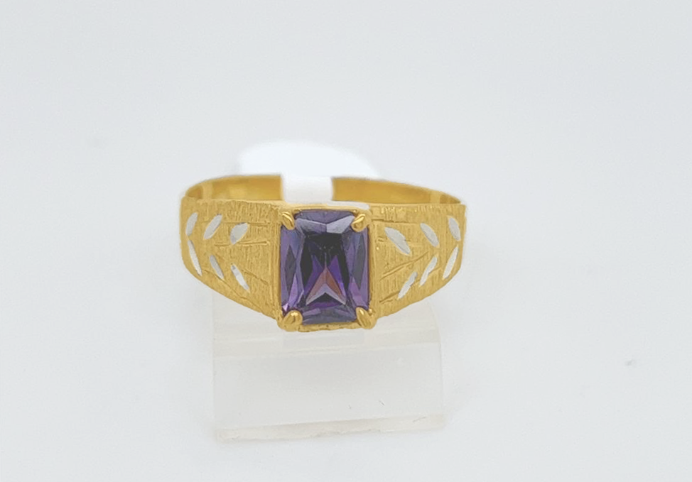 Gold Gent Ring