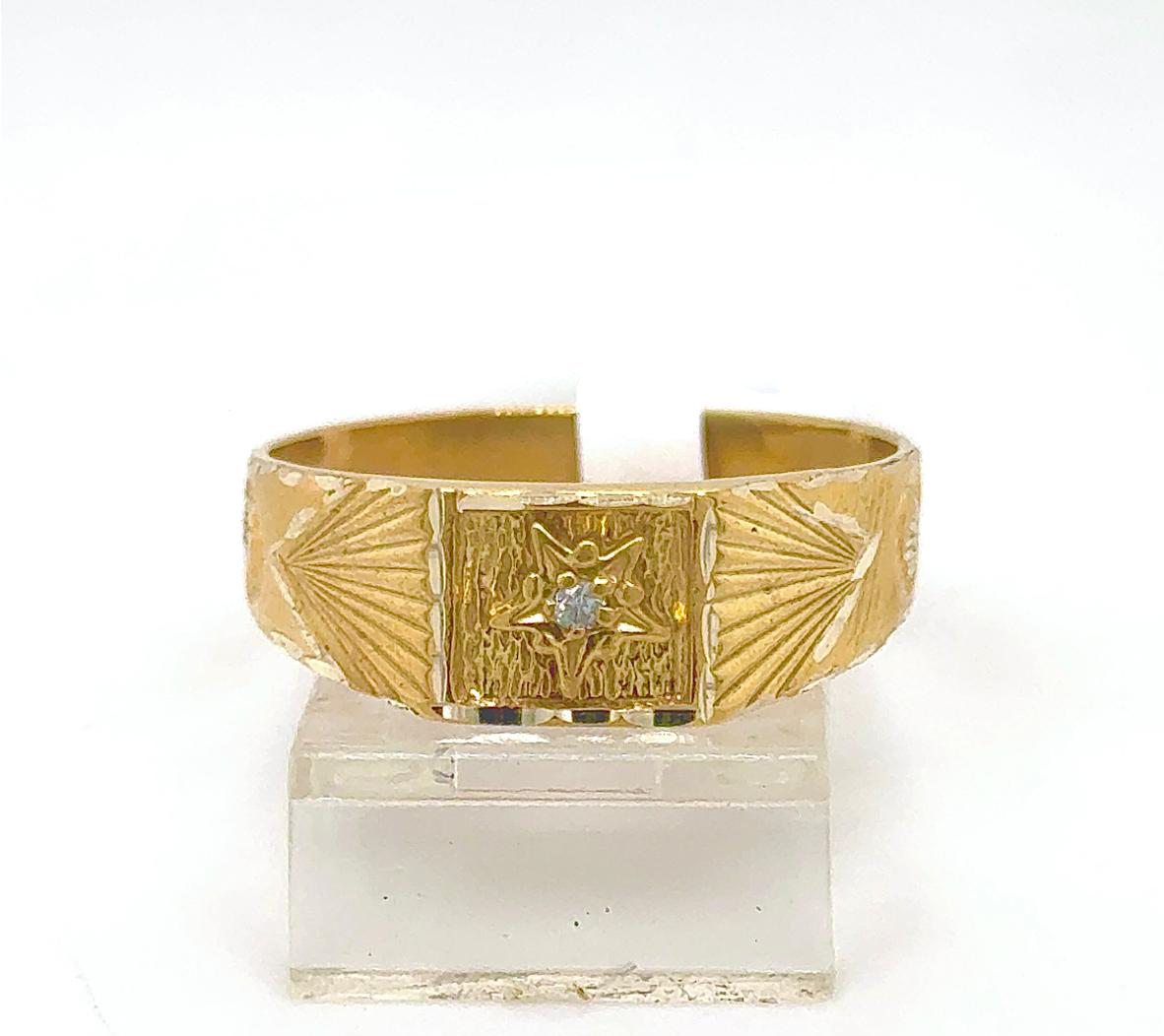 Gold Gent Wedding Ring