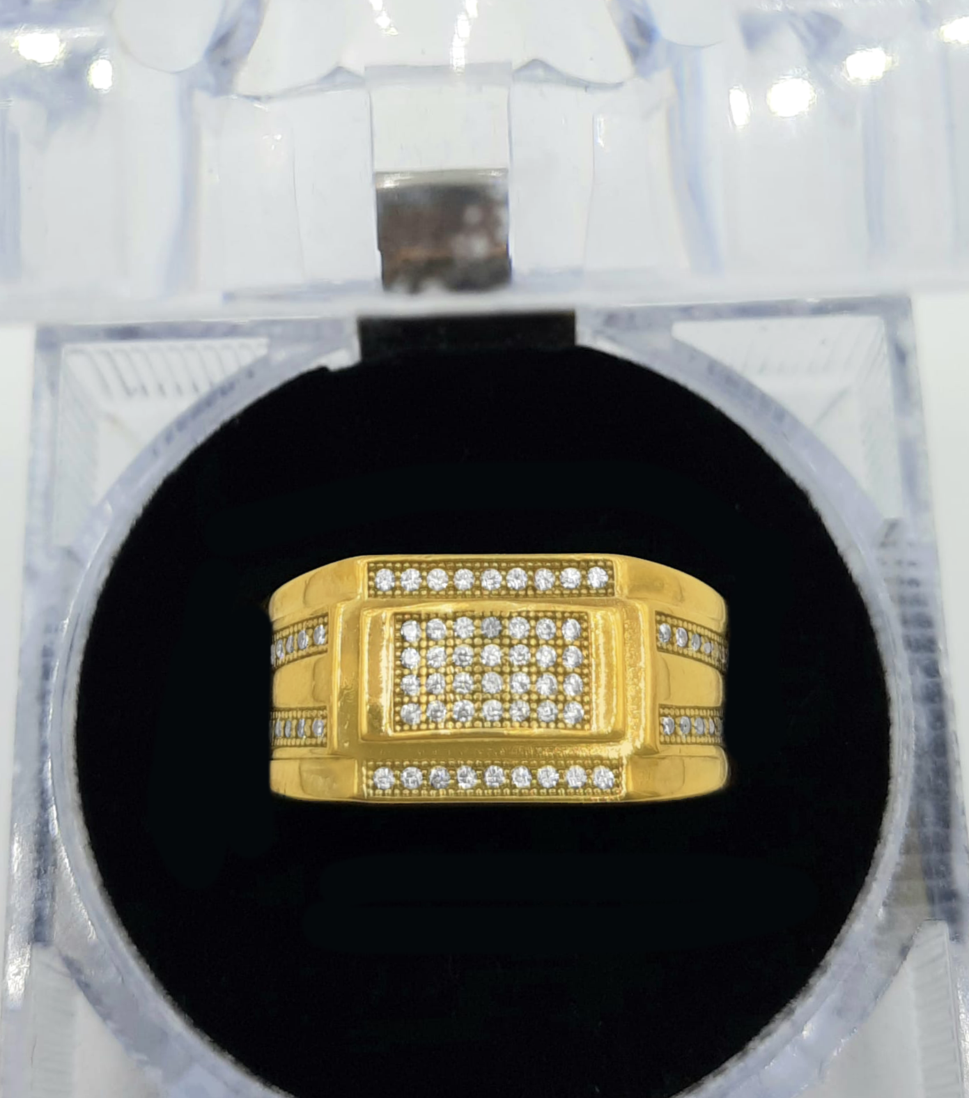 Gold Gent Ring