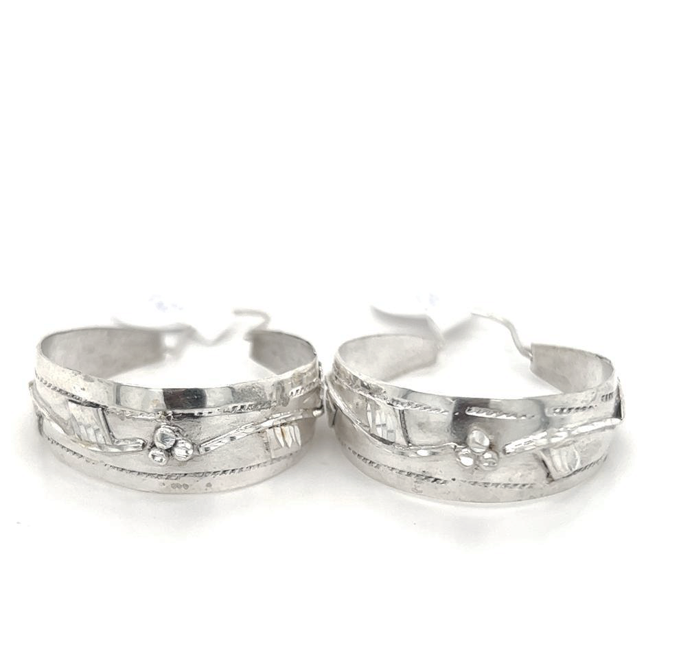 Silver Hoop