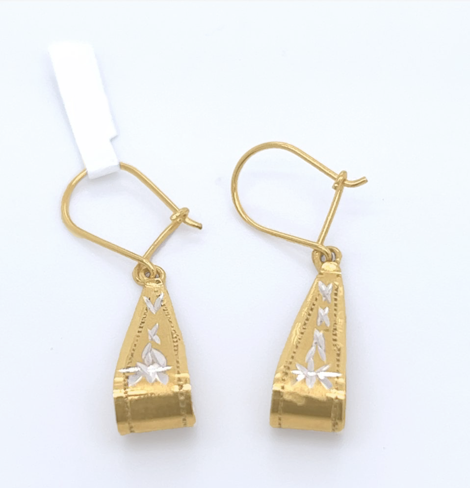 Gold Hanging Earring