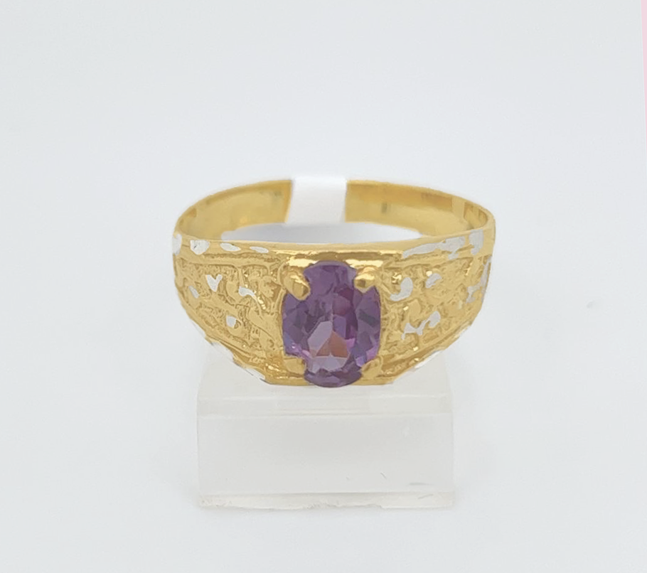 Gold Gent Ring