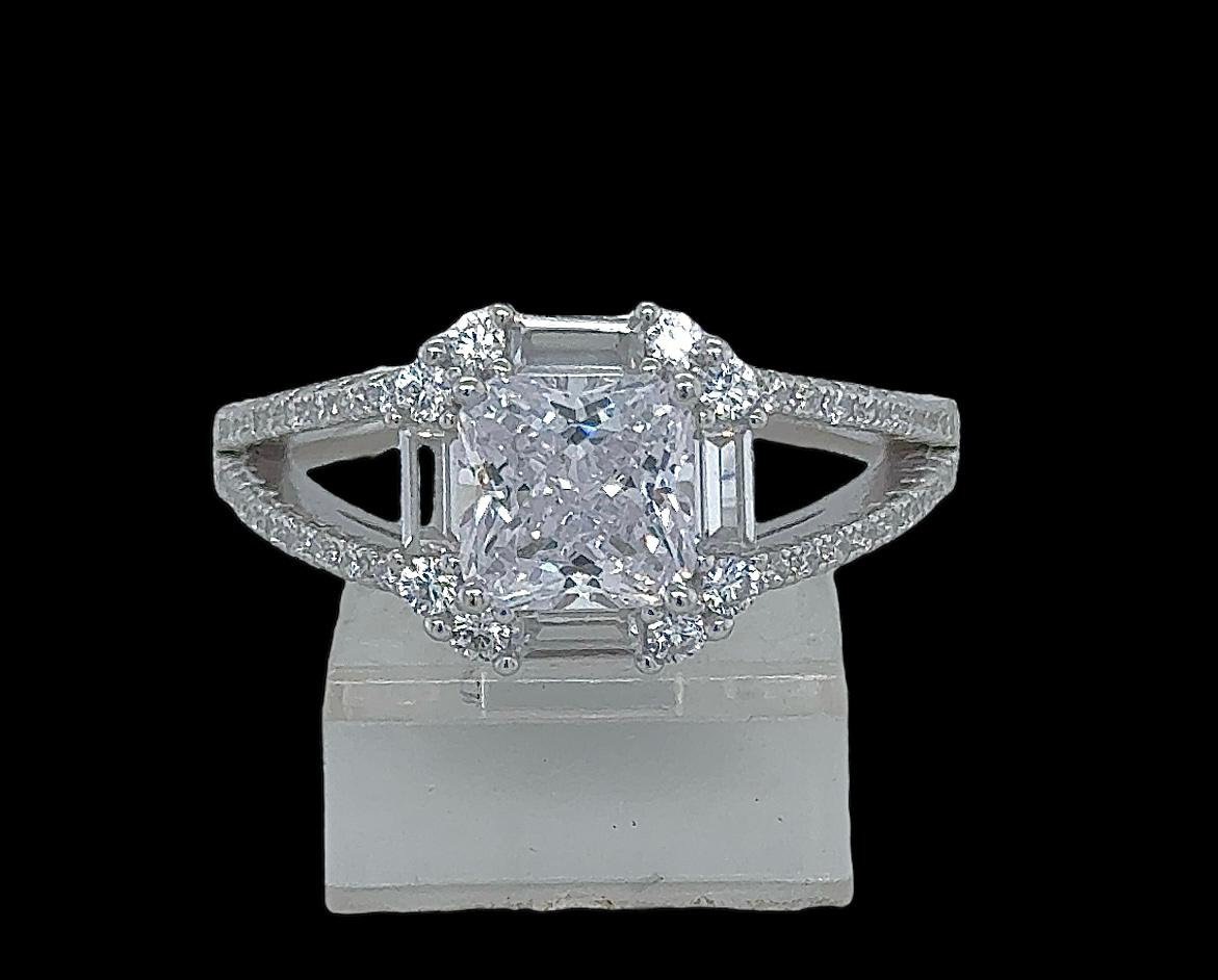 Silver Female Wedding Set