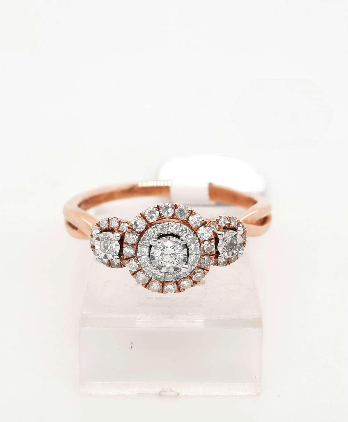 Gold Diamond Engagement Ring