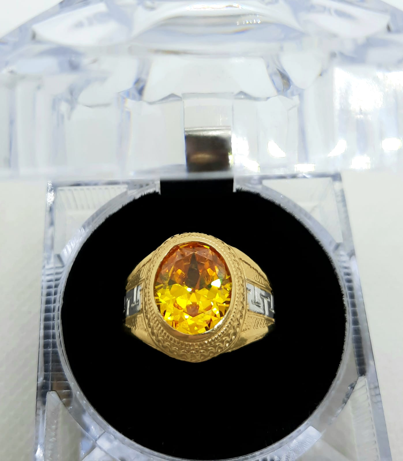 Gold Gent Ring