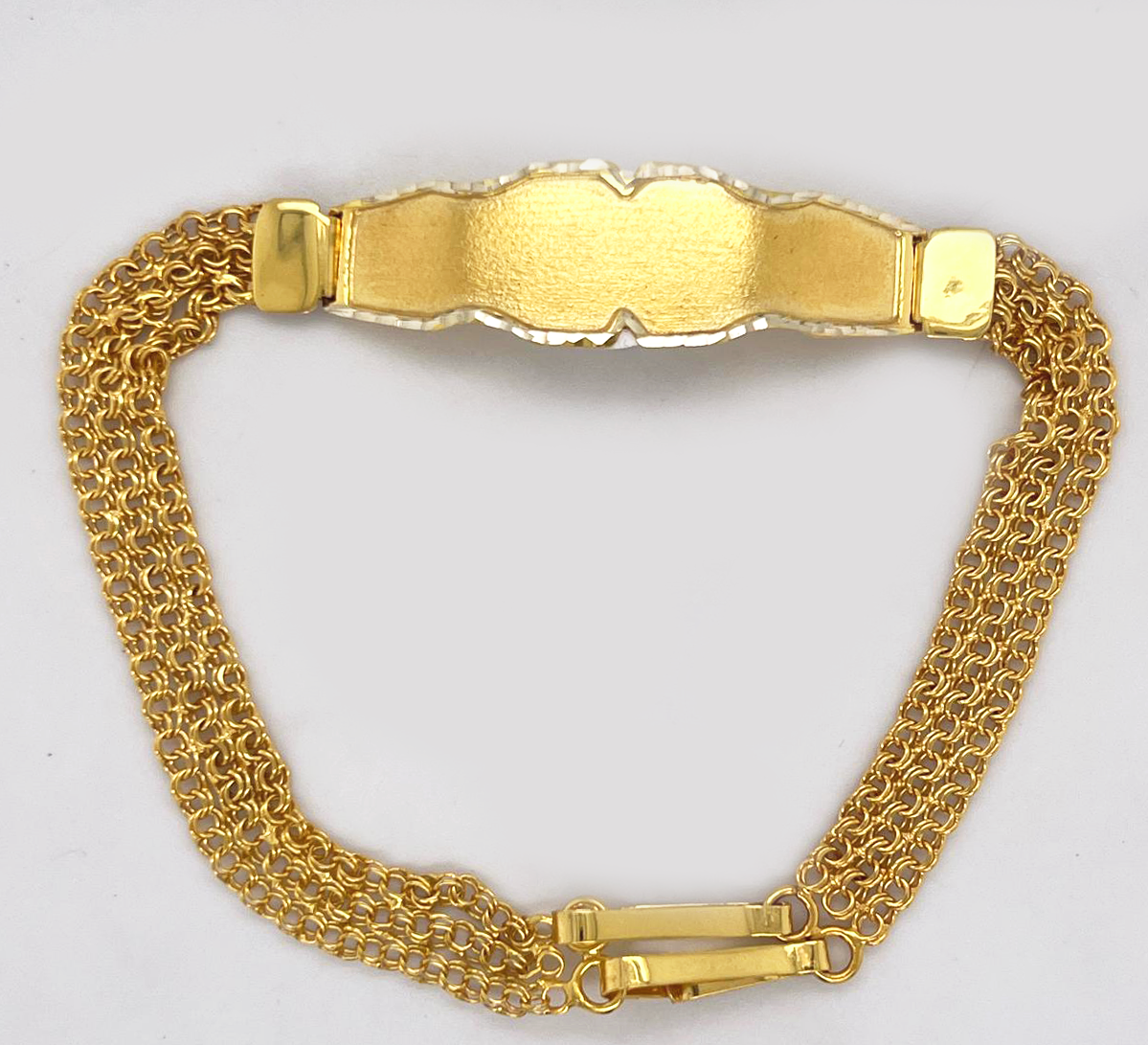 Gold Ladie ID Band