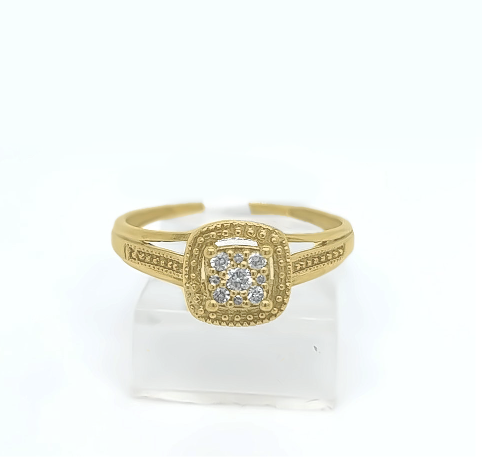 Gold Diamond Engagement Ring